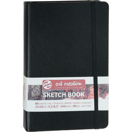 Μπλοκ Σκιτσαρίσματος Talens Sketch Book 13x21cm - 140gr/m² - 80 Φύλλα