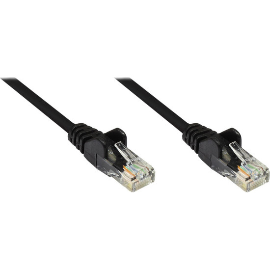 Goobay U/UTP Cat.5e Καλώδιο Δικτύου Ethernet 5m Μαύρο