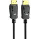Powertech Cable DisplayPort male - DisplayPort male 1.5m Μαύρο (CAB-DP046)
