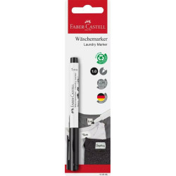 Faber-Castell Μαρκαδόρος Μαύρος για Ύφασμα για Σήμανση 1mm