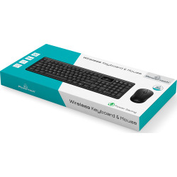 Powertech PT-935 Ασύρματο Σετ Πληκτρολόγιο & Ποντίκι Ελληνικό