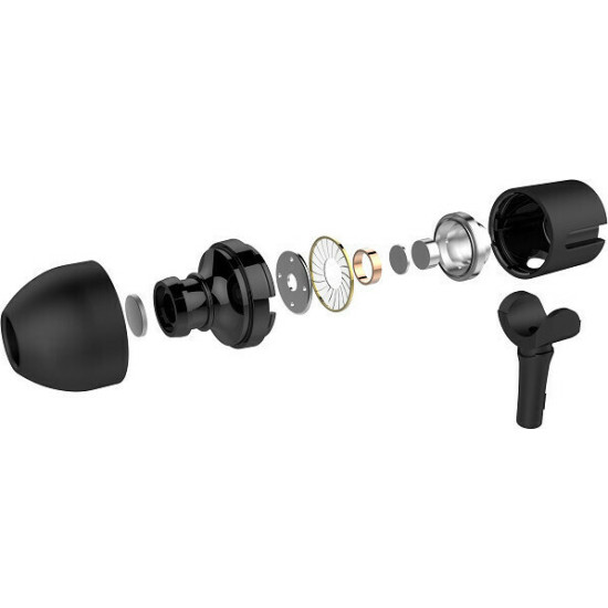 Edifier P205 In-ear Handsfree με Βύσμα 3.5mm μαύρο