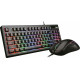 Zeroground KB-1800GUMS Aochi Σετ Gaming Πληκτρολόγιο Tenkeyless με RGB φωτισμό & Ποντίκι (Αγγλικό US)