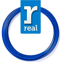 Real Filament Real PLA 3D Printer Filament 1.75mm Μπλε 0.0035kg Real Filament Real PLA 3D Printer Filament 1.75mm Μπλε 0.0035kg