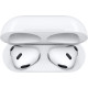 Apple AirPods (3rd generation) with MagSafe Charging Case Earbud Bluetooth Handsfree Ακουστικά με Αντοχή στον Ιδρώτα και Θήκη Φόρτισης Λευκά