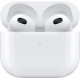 Apple AirPods (3rd generation) with MagSafe Charging Case Earbud Bluetooth Handsfree Ακουστικά με Αντοχή στον Ιδρώτα και Θήκη Φόρτισης Λευκά