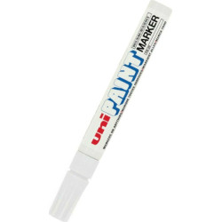 Uni-Ball Paint Ανεξίτηλος Μαρκαδόρος 2.2mm Λευκός Uni-Ball Paint Ανεξίτηλος Μαρκαδόρος 2.2mm Λευκός