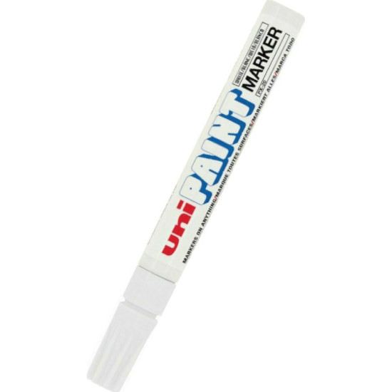 Uni-Ball Paint Ανεξίτηλος Μαρκαδόρος 2.2mm Λευκός Uni-Ball Paint Ανεξίτηλος Μαρκαδόρος 2.2mm Λευκός