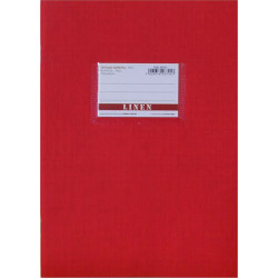 Neohart Τετράδιο Ριγέ Β5 50 Φύλλων Linen Κόκκινο