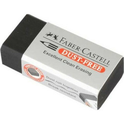 Faber-Castell Γόμα για Μολύβι Dust Free Μαύρη