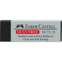 Faber-Castell Γόμα για Μολύβι Dust Free Μαύρη