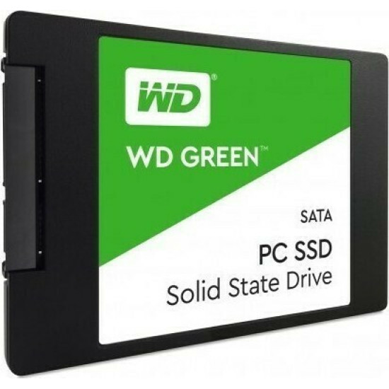 Western Digital Δίσκος SSD 2.5'' SATA III Green 480GB