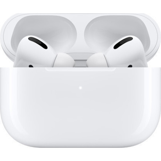 Apple AirPods Pro με MagSafe Charging Case In-ear Bluetooth Handsfree Ακουστικά με Αντοχή στον Ιδρώτα και Θήκη Φόρτισης Λευκά