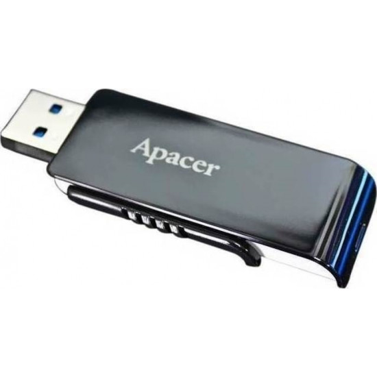 Apacer AH350 32GB USB 3.0 Stick Μαύρο