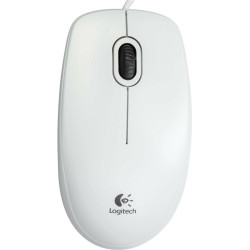 Logitech B100 Ενσύρματο Ποντίκι Άσπρο