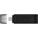 Kingston DataTraveler 70 32GB USB 3.2 Stick με σύνδεση USB-C Μαύρο