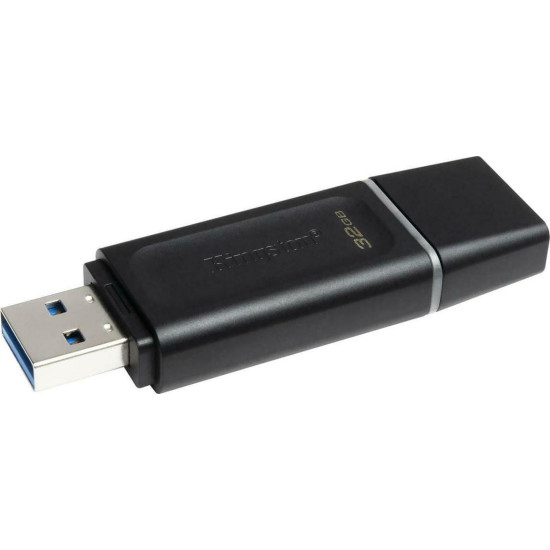 Kingston DataTraveler Exodia 32GB USB 3.2 Stick Μαύρο