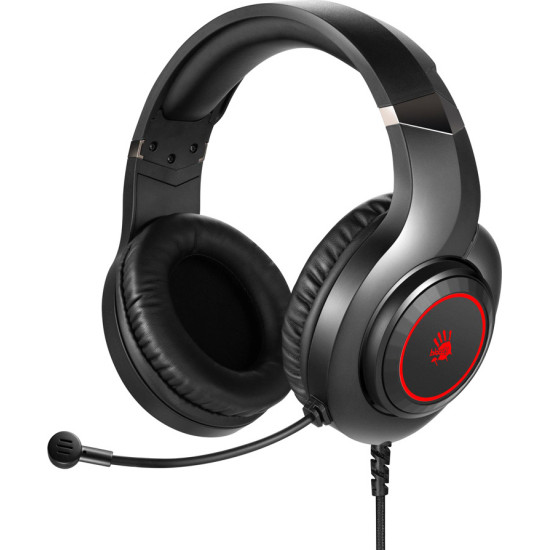 A4Tech G200S Over Ear Gaming Headset με σύνδεση USB Black/Red