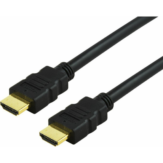MediaRange HDMI 1.4 Cable HDMI male - HDMI male 5m Μαύρο MediaRange HDMI 1.4 Cable HDMI male - HDMI male 5m Μαύρο