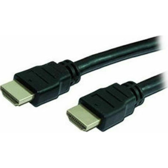 MediaRange HDMI 1.4 Cable HDMI male - HDMI male 3m Μαύρο