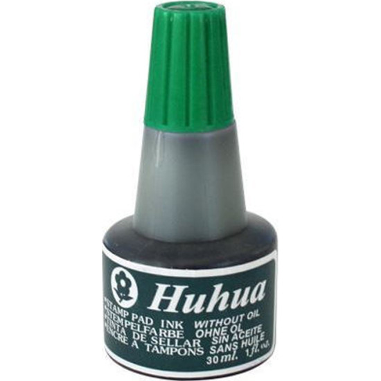 Μελάνι Για Ταμπόν 30ml Πράσινο Huhua/Horse