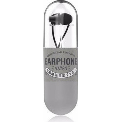 WK Wi80 In-ear Handsfree με Βύσμα 3.5mm Μαύρο
