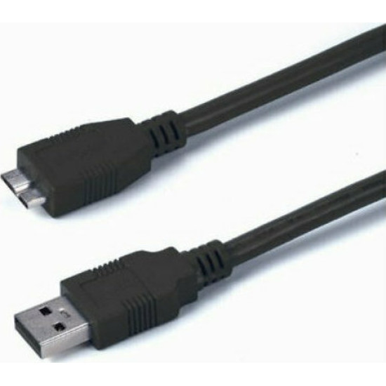MediaRange USB 3.0 to micro USB 3.0 Cable Μαύρο 1.0m (MRCS153)