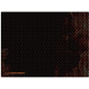 Esperanza Flame Maxi Gaming Mouse Pad Large 400mm Μαύρο