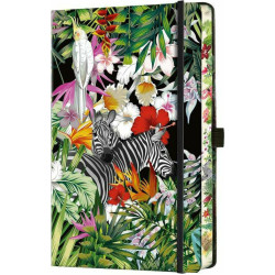 Castelli Eden Zebras Σημειωματάριο A5 Ριγέ με Λάστιχο και Θήκη για Στυλό Castelli Eden Zebras Σημειωματάριο A5 Ριγέ με Λάστιχο και Θήκη για Στυλό