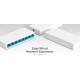 Mercusys MS108 Unmanaged L2 Switch με 8 Θύρες Ethernet