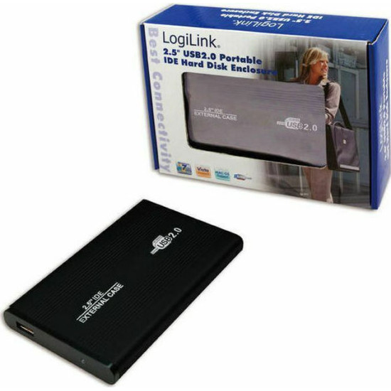 LogiLink Θήκη για Σκληρό Δίσκο 2.5" IDE με σύνδεση USB2.0 LogiLink Θήκη για Σκληρό Δίσκο 2.5" IDE με σύνδεση USB2.0