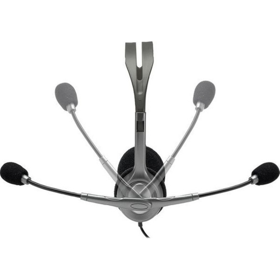 Logitech H111 On Ear Multimedia Ακουστικά με μικροφωνο και σύνδεση 3.5mm Jack