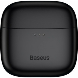 Baseus E8 Earbud Bluetooth Handsfree Ακουστικά με Θήκη Φόρτισης Μαύρα