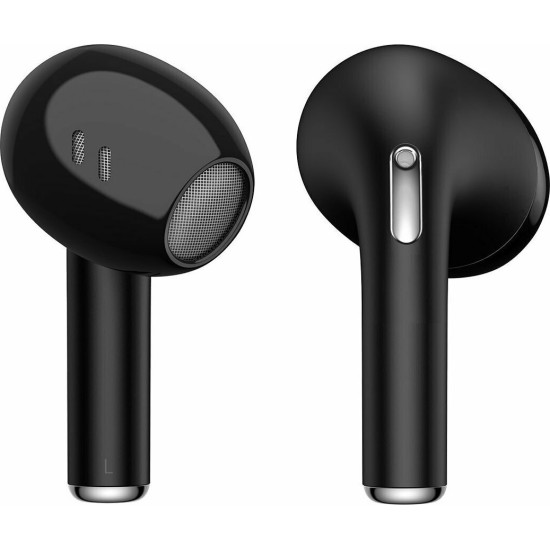 Baseus E8 Earbud Bluetooth Handsfree Ακουστικά με Θήκη Φόρτισης Μαύρα