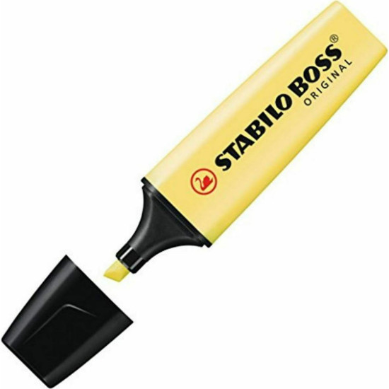 Stabilo Boss Original Pastel Μαρκαδόρος Υπογράμμισης 5mm Κίτρινος