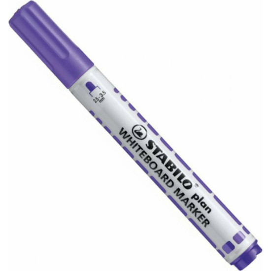 Stabilo Plan Μαρκαδόρος Πίνακα 3.5mm Μωβ