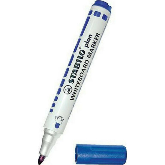 Stabilo Plan Μαρκαδόρος Πίνακα 3.5mm Μπλε
