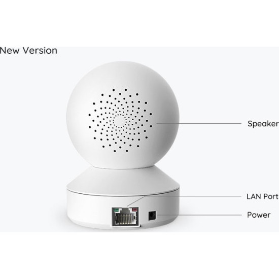 Reolink IP Camera Wi-Fi E1 Pro Black 2K V2 Reolink IP Camera Wi-Fi E1 Pro Black 2K V2