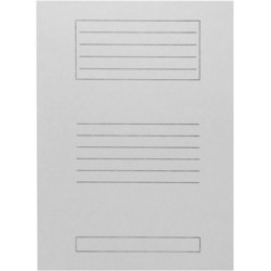 Φάκελος με Αυτιά για Χαρτί A4 Γκρι Μανίλα 25x35cm