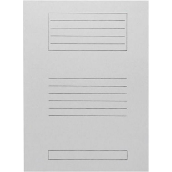 Φάκελος με Αυτιά για Χαρτί A4 Γκρι Μανίλα 25x35cm