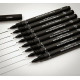 Uni-Ball Pin Line Μαρκαδόρος Σχεδίου 0.2mm Μαύρος
