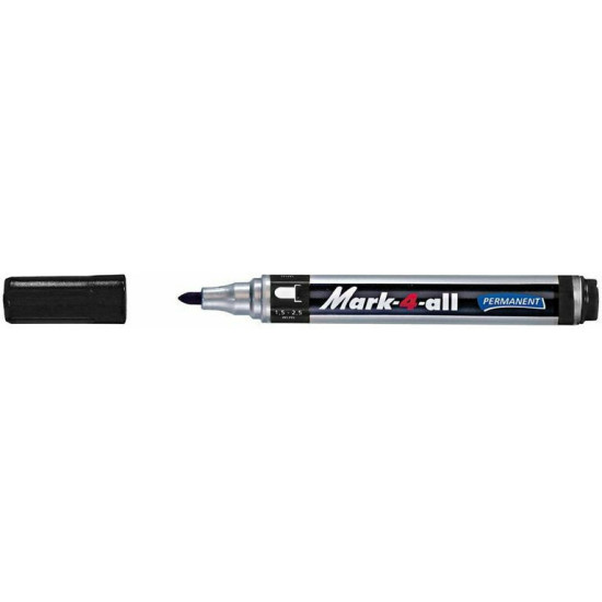 Stabilo 651 Mark 4 All Ανεξίτηλος Μαρκαδόρος 2.5mm Μαύρος Stabilo 651 Mark 4 All Ανεξίτηλος Μαρκαδόρος 2.5mm Μαύρος