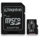 Kingston Canvas Select Plus microSDXC 64GB Class 10 U1 V10 A1 UHS-I με αντάπτορα