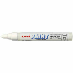 Uni-Ball Paint Ανεξίτηλος Μαρκαδόρος 2.2mm Λευκός Uni-Ball Paint Ανεξίτηλος Μαρκαδόρος 2.2mm Λευκός