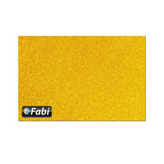 +Efo Χαρτόνι Glitter Ασημί 250grm χρυσό 50x70εκ.