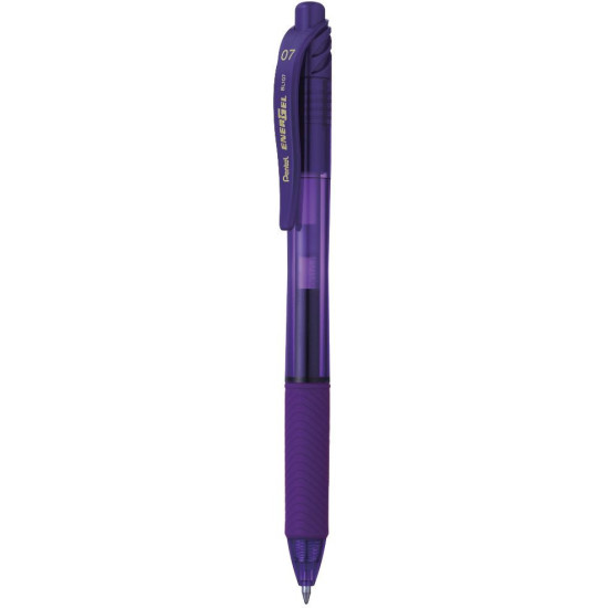 Pentel Στυλό 0.7mm με Μωβ Mελάνι Energel