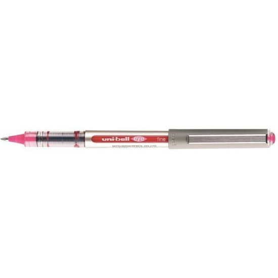 Uni-Ball Στυλό Rollerball 0.7mm με Ροζ Μελάνι Eye Fine UB-157