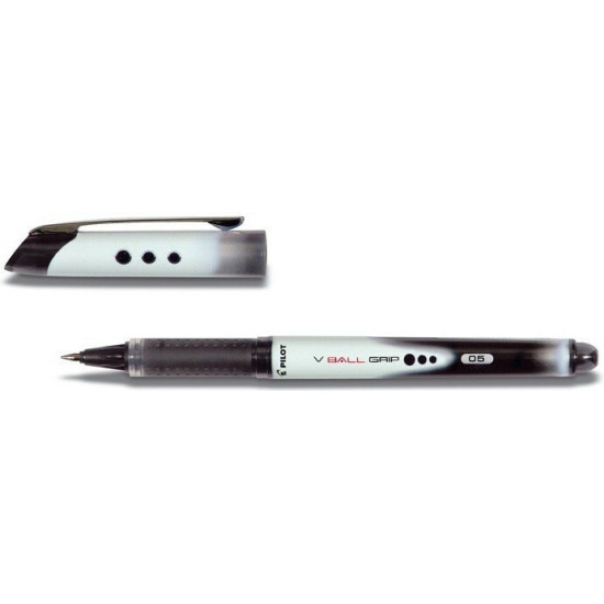 PILOT ΜΑΡΚ. V-BALL GRIP 0.5 ΜΑΥΡΟΣ