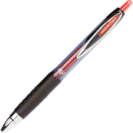Uni-Ball Στυλό Gel 0.7mm με Κόκκινο Mελάνι Signo UMN-207