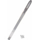 Uni-Ball Στυλό Gel 0.8mm με Ασημί Mελάνι Signo UM-120NM